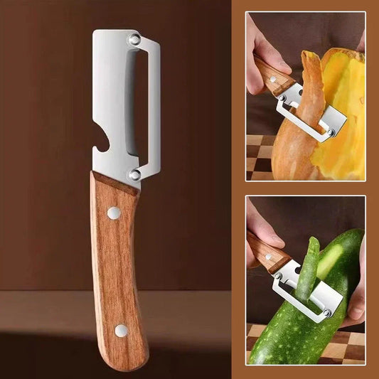 2 in 1 Multifunctional Vegetable Peeler | مقشرة الخضروات متعددة الاستخدامات