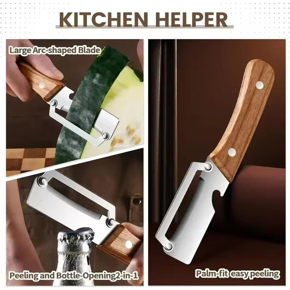 2 in 1 Multifunctional Vegetable Peeler | مقشرة الخضروات متعددة الاستخدامات
