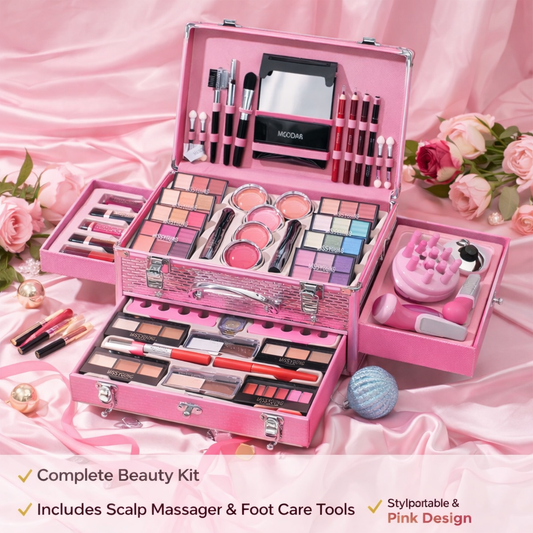 Professional Makeup Kit Vanity | حقيبة المكياج الاحترافية المتكاملة