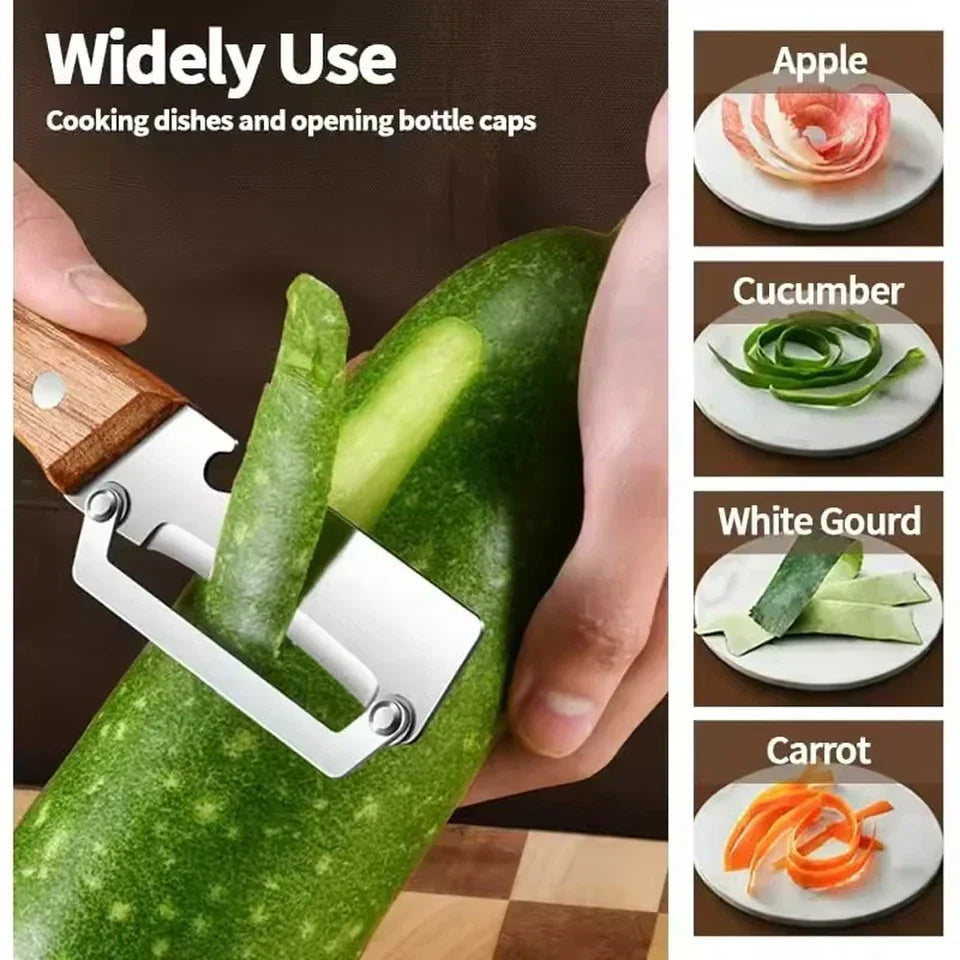 2 in 1 Multifunctional Vegetable Peeler | مقشرة الخضروات متعددة الاستخدامات